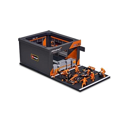 Bburago 1:43 2024 Race McLaren MCL38 Pit Pass, Norris #4 thumbnail 5