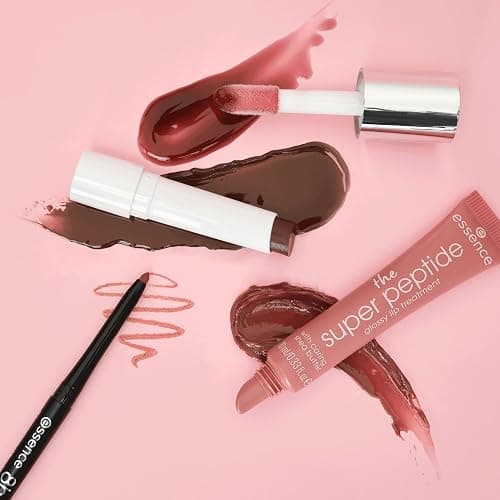essence toffee talk brown lip set 01 Pout Au Chocolat, 4-teiliges Set, Lipliner, Lippenöl, Lippenbalsam & Treatment, matte bis glänzende Brauntöne thumbnail 2