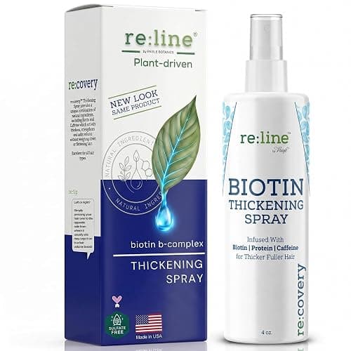 Biotin Hair Thickening and Growth Spray for Thinning and Texturizing - Hair Loss Prevention Tonic for Men and Women - Image 1