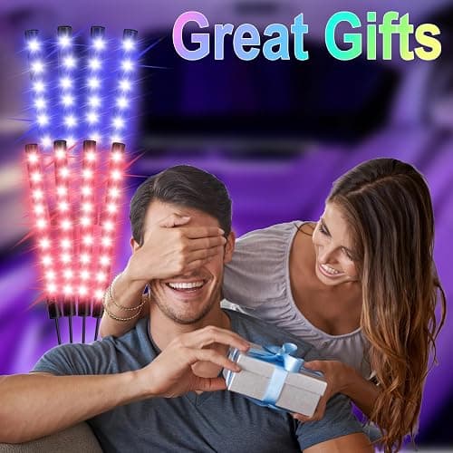 BFXM Car Interior Lights, 12V LED Strip Lights with Cigarette Lighter Adapter, Ambient Lighting Car Accessories, App & Remote Control Music Sync Color Change Lights for Truck Car Decor (36LED Beads) thumbnail 6