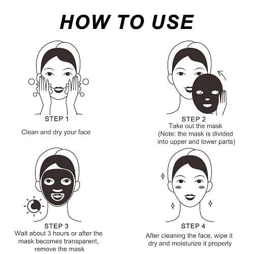 Bukamkom Collagen Face Mask (8pcs), Hydrogel Overnight Face Mask for Hydration & Soothing, Hydrogel Collagen Facial Mask, Face Masks Facial Masks Skincare thumbnail 9
