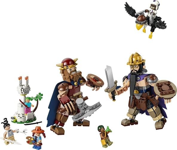 LEGO ONE PIECE Dorry vs. Brogy – Giants of Little Garden - Building Toy for Boys & Girls, Ages 9+ - with 4 Minifigures - Playset for Kids & Anime Fans - Gift for Birthdays - 75644 thumbnail 4
