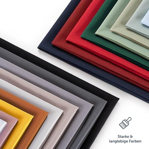 Blumtal® Spannbettlaken 180x200cm aus Microfaser - Oekotex zertifiziertes Bettlaken 180x200 - Leintuch 180x200/Spannbettuch 180x200cm - Spannleintuch 180x200-180x200 Spannbettlaken - Laken - Schwarz thumbnail 2