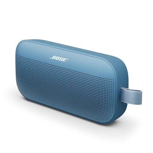 Bose SoundLink Flex Bluetooth Speaker (2nd Gen) - Portable Outdoor Speaker with Hi-Fi Audio, Waterproof and Dustproof, USB-C, Up to 12 Hours Battery Life, Blue Dusk - Image 1