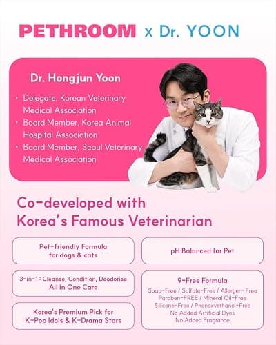 PETHROOM Pink Soothing Dog & Cat Shampoo and Conditioner for Dry Itchy Skin thumbnail 3
