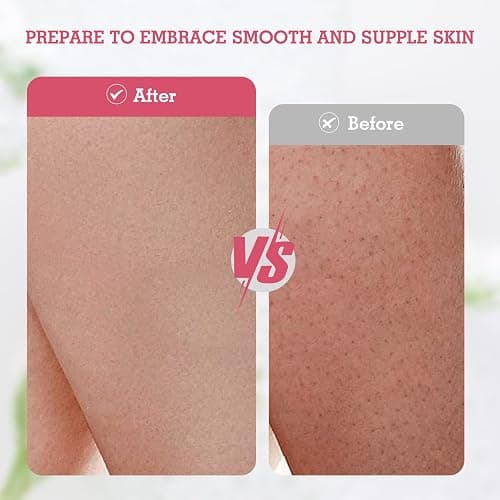 Evridwear Exfoliating Gloves for Shower, 100% Nylon Thick Soft Medium Heavy Bathing Gloves Dead Skin Remover Body Scrubber Smooth Skin with Hang Loop, 2 Pairs Moderate Pink thumbnail 4