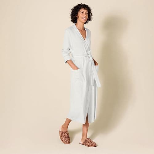 Amazon Essentials Womens Lightweight Waffle Full-Length Robe thumbnail 5