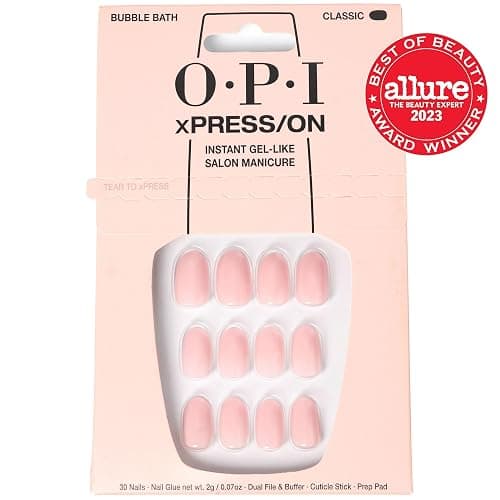 OPI xPRESS/ON Press on Nails | Short Round Classic, Long Almond & Coffin Shape Press-On Professional Nail Art Kit thumbnail 2