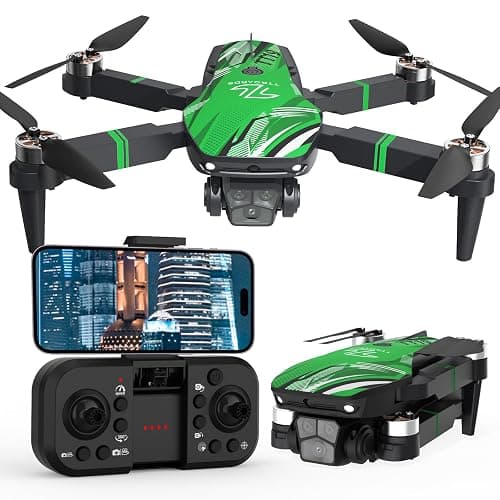 J TTROARDS TT19 Drone with Camera for Adults, 1080P HD Camera, Obstacle Avoidance Function Level 3 Wind Resistance Brushless Motor, Drones with Headless Mode 3D Flip - Image 1
