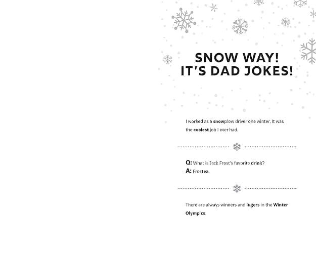 Dad Jokes Holiday Edition: (Funny Christmas Gag Gift or Stocking Stuffer for the Dad Who Has Everything) thumbnail 3