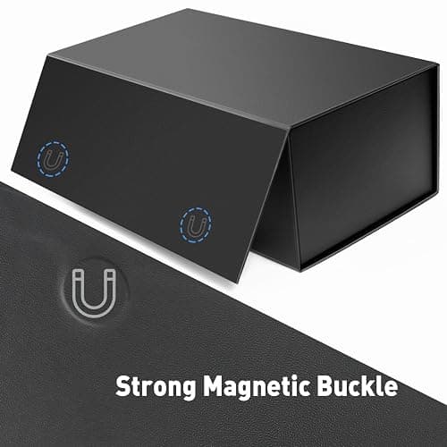 Harhana 3x5 Index Card Holder Card File Box Organizer, Hold 1200 3x5-Inch Flash Cards 1 Pack Black thumbnail 5