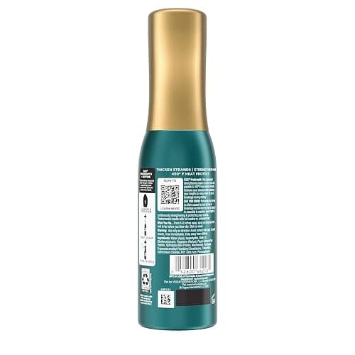 OGX ProGrowth + Peptide Serum Mist, Heat Protectant Spray Instantly Thickens Hair Root to Tip While Protecting from Breakage for Visibly Thicker, Fuller Hair, 6.5 fl. oz thumbnail 9