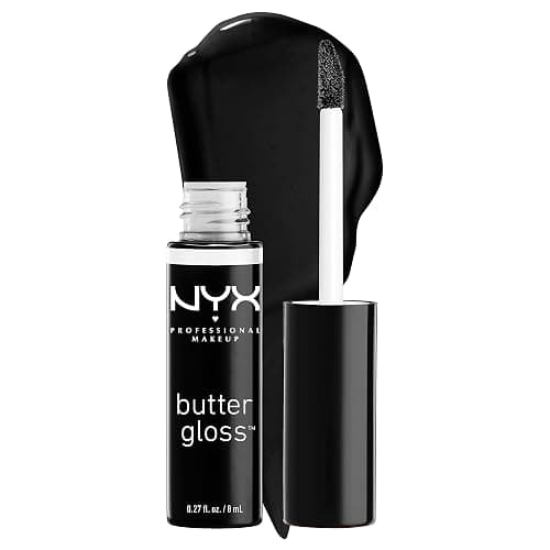 NYX PROFESSIONAL MAKEUP Butter Gloss, Non-Sticky Lip Gloss - Licorice (Black) - Image 1