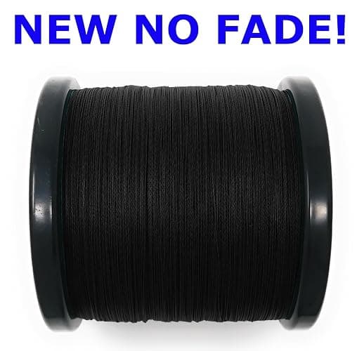 Reaction Tackle Braided Fishing Line - Pro Grade Power Performance for Saltwater or Freshwater Fish - Colored Fishing Line Braid for Extra Visibility thumbnail 4