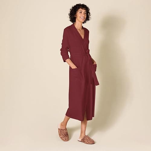 Amazon Essentials Women's Lightweight Waffle Full-Length Robe (Available in Plus Size) thumbnail 5