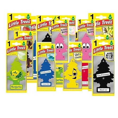 Little Trees Magic Tree Car Home Air Freshener Freshner Smell Fragrance Aroma Scent - Mix (36 Pack) - Image 1