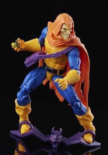 Spider-Man Marvel Legends Series 15 cm Hobgoblin Action Figure Toy, Toy Biz Inspired Design, Includes 3 Accessories: Glider, Pumpkin Bomb, Satchel thumbnail 5