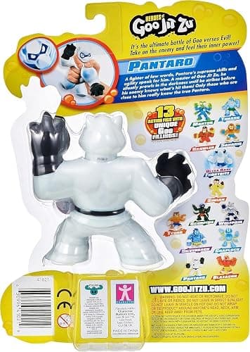Heroes of Goo JIT Zu - Series 1 - Pantaro The Panther Super Mushy Stretchy Fun for Kids Stretch Figure thumbnail 4