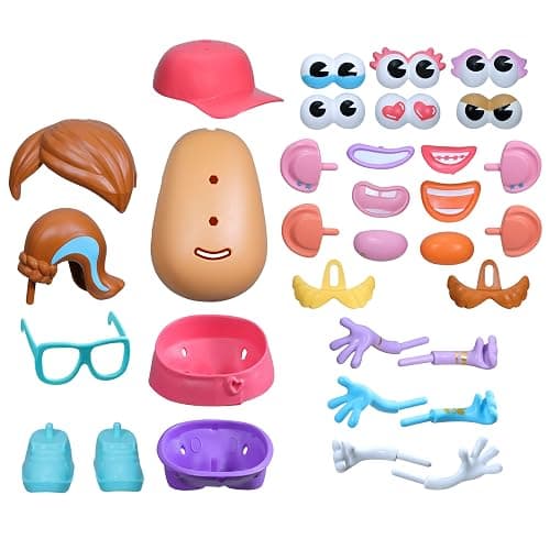 Potato Head Express Yourspud Playset with 1 Potato Body and 32 Accessories, Creative Toddler and Preschool Toys for Boys and Girls 2 Years and Up (Amazon Exclusive) thumbnail 3