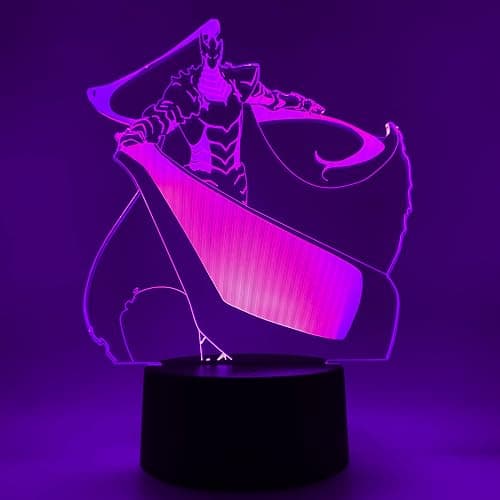 Otaku Lamps Shadow Igris Solo Leveling – Anime Lamp Figure Night Light, 16 Color RGB LED – 3D Anime Room Décor Gift for Otaku thumbnail 7