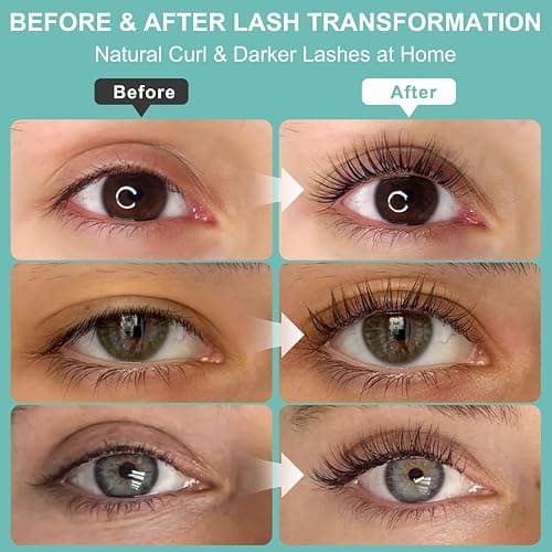 Lash Lift Kit, Eyelash Lift Kit, Lash Perm Kit for Long-Lasting Curl, Eyelash Lift & Color, Professional & Beginner Friendly Eyelash Perm Kit for Salon or At-Home Use thumbnail 4
