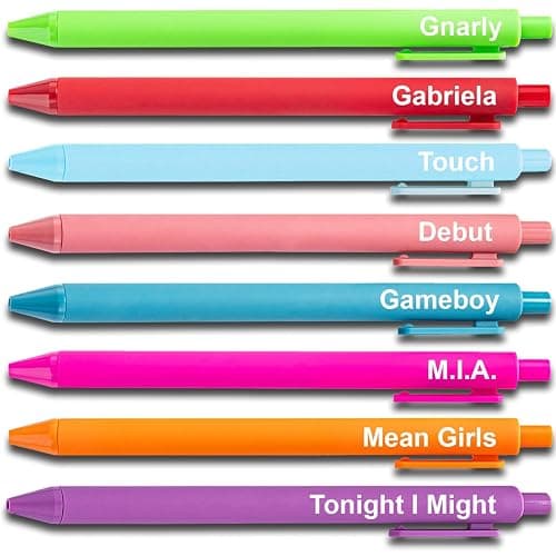 Kpop Gifts Merch, K pop Gel Pens, Cute Office Supplies for Music Fans, Aesthetic Music Birthday Party Favors for Girls, Christmas Stocking Stuffers Gift for Girls Boys - Image 1