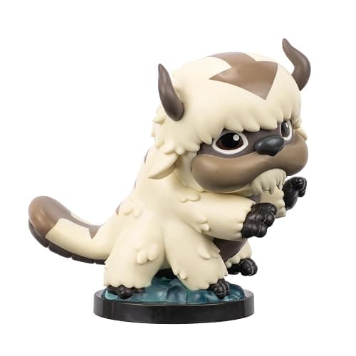 Jazwares Avatar: The Last Airbender Appa - 4-Inch Mini Figure in Kawaii Style in Dynamic Pose with Display Base thumbnail 4