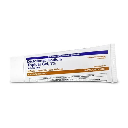 Amazon Basic Care Diclofenac Sodium Topical Gel, 1% (NSAID), for Arthritis Pain Relief, 1.76 ounce (Pack of 1) (Packaging may vary) thumbnail 6