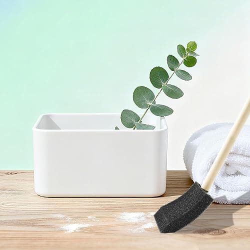 12Pcs Foam Paint Brushes Set: 1 Inch & 1.5 Inch Sponge Paint Brushes with Wooden Handle, Lightweight & Durable for Painting, Staining, Crafts, DIY Art, Acrylic Painting & Mod Podge thumbnail 2