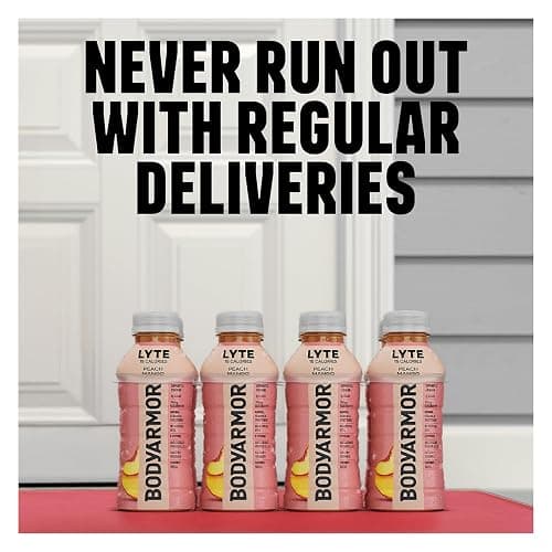 BODYARMOR LYTE Sports Drink Low-Calorie Sports Beverage, Blueberry Pomegranate, Coconut Water Hydration, Natural Flavors With Vitamins, Potassium-Packed Electrolytes, Perfect For Athletes, 16 Fl Oz (Pack of 12) thumbnail 6