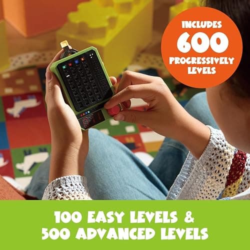 GiiKER Super Decoder Code-Breaking Puzzle, 600 Levels | Handheld code-breaking game for kids and adults, road trip activity, birthday gift, 1-2 Players thumbnail 2