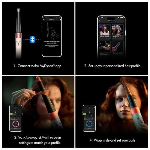 Dyson Airwrap i.d.™ Multi-Styler, Allure Winner, Bluetooth Connected, No Heat Damage, 6-in-1 Versatility, Intelligent Hair Styler thumbnail 10