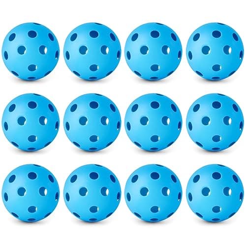 Coopay 12/50/100 Pack Baseball Practice Balls Plastic Training Balls Lightweight Hollow Softballs with a Drawstring Bag for Hitting, Baseball Training Indoor Outdoor Use thumbnail 3