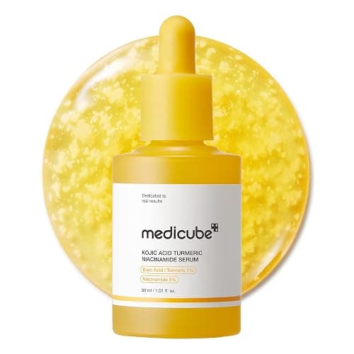 medicube Kojisäure Kurkuma Klärendes Kapsel-Serum Gesicht | Beruhigendes Serum mit Niacinamid & Glow-Kapseln, Feuchtigkeit und Hautbarrierepflege, Koreanische Hautpflege, 30ml - Image 1