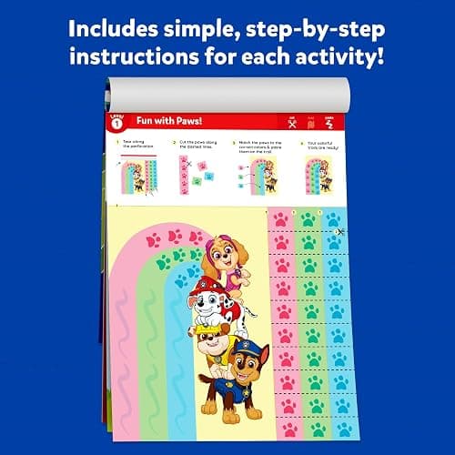 Skillmatics Scissor Skills Activity Book - Snip Snip PAW Patrol, Stocking Stuffers, Preschool Cutting & Creative Activities, Felt Craft Kit, Fine Motor Skills, Christmas Gifts for Ages 3, 4, 5, 6, 7 thumbnail 8
