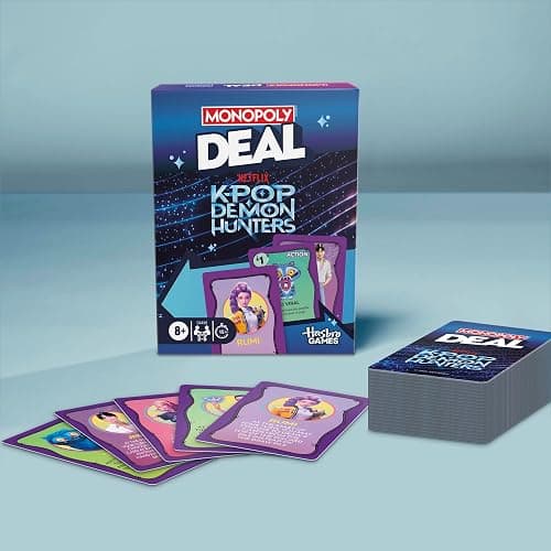 Monopoly Deal: Kpop Demon Hunters Card Game | Family Games for Kids, Tweens, Teens, and Adults | 2-5 Players | 15 mins. | Ages 8+ thumbnail 9