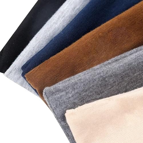 TERSE Headbands for Women Short Hair Non Slip Elastic Sweat Hairbands Soft Fabric Hair Bands Workout Yoga Running Sport Thin Hairwrap for Girls thumbnail 7