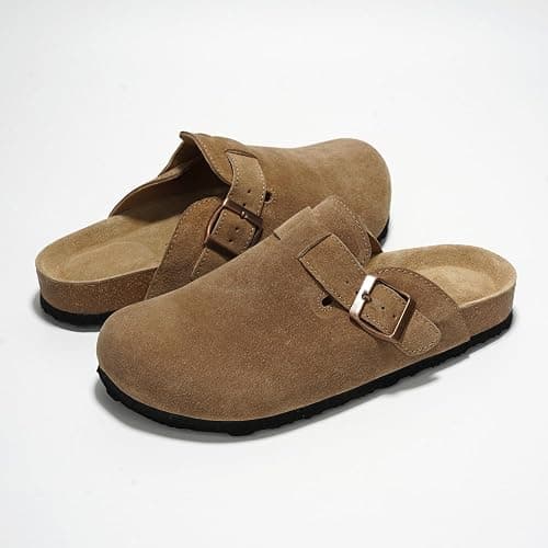 Project Cloud Genuine Leather Footbed Clogs for Women thumbnail 6