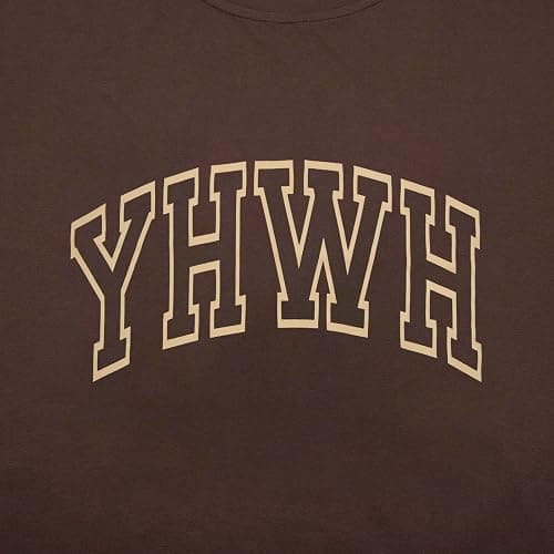 MNLYBABY YHWH Oversized Shirt Women Christian Tshirts Jesus Faith Inspirational Casual Tee Tops thumbnail 5