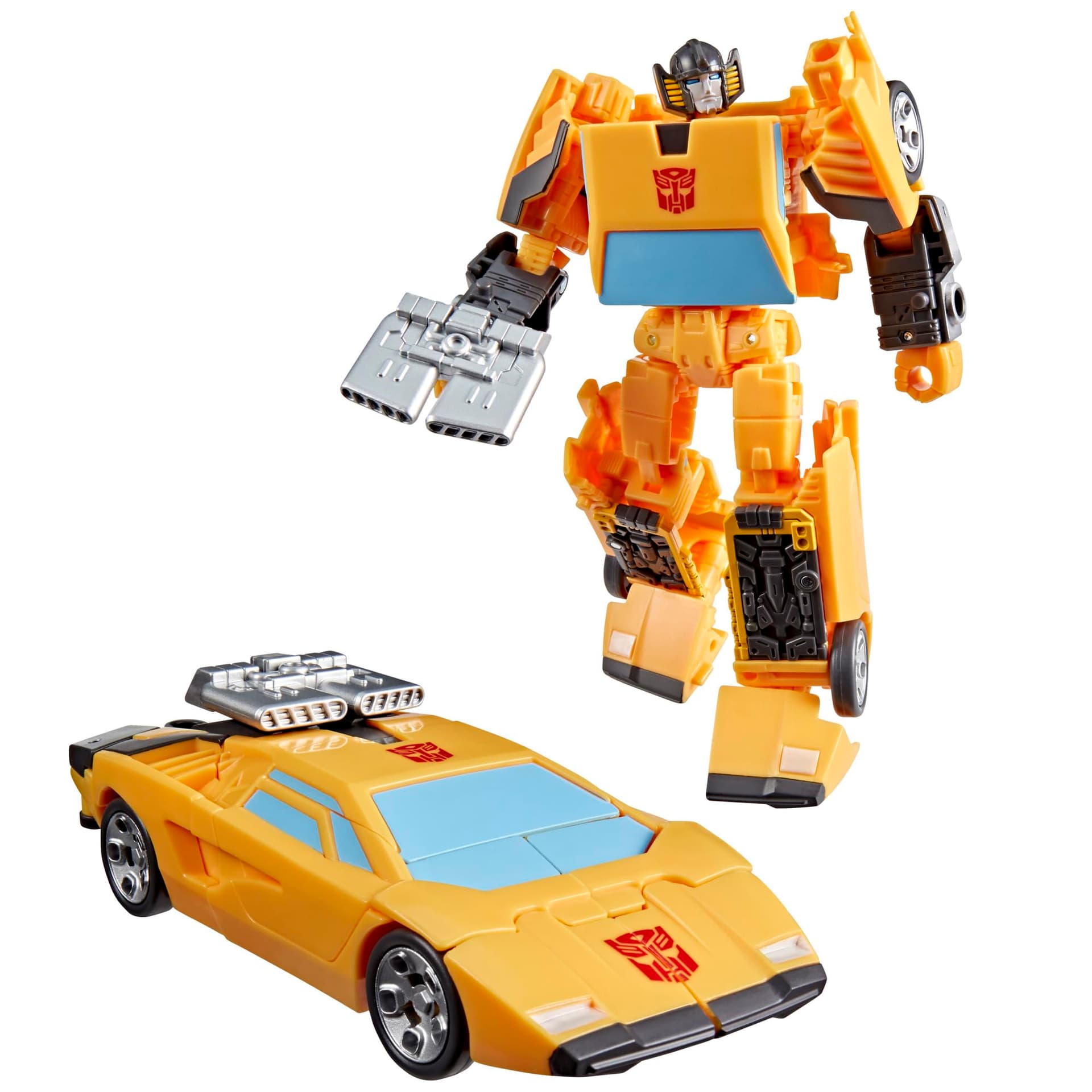 Transformers Studio Series The Transformers: The Movie Sunstreaker Deluxe Class 4.5-Inch Converting Action Figure, Robot Toys for Ages 8+ thumbnail 2