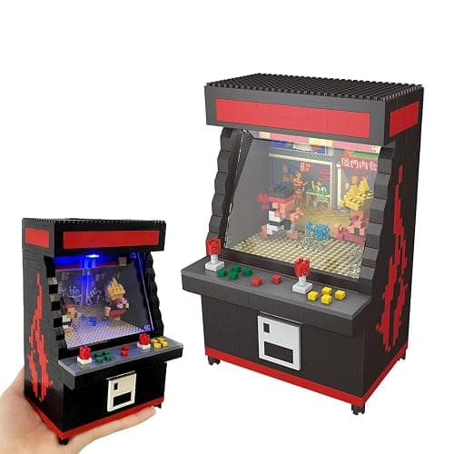 Vziimo Fighter Game Micro Blocks Sets for Adults and Teens 14+ Building Toys, Creative Bricks Gifts for Game Fans- Compatible with Nano(1060 Pieces) - Image 1