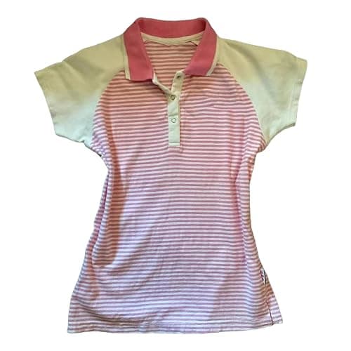 Vintage Alt Graphic Tees Y2k Grunge Polo Shirts Teen Girls Women Whimsy Twee 2000s Short Sleeve Collared Tops - Image 1