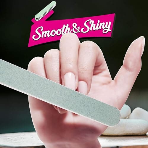FANDAMEI Nail File and Buffer, Professional Manicure Tools Kit. 8PCS Rectangular Nail Buffer Block, 8PCS Nail File, 2PCS 7 Way Nail File & 2PCS Nail Polishing Buffer. Nail Care File Buffer Tool thumbnail 6