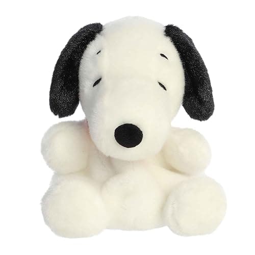 Aurora® Adorable Peanuts® Palm Pals™ Snoopy Stuffed Animal - Officially Licensed Toys for All Snoopy Fans - Nostalgic Gift for Adults and Birthday Celebrations - White 5 Inches thumbnail 2