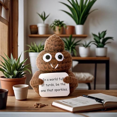 i-Beeboo Funny Gag Gifts for Women,Sister, Brother, Dad, Mom, Bestfriends,Coworkers,Teen Boy Small Gifts, Home Office Decor Christmas Stocking Stuffer (Gag) thumbnail 2