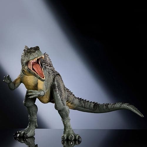 Mattel Jurassic World Dominion Hammond Collection Giganotosaurus Dinosaur Figure, 21 Articulations, Glass Eyes, Wired Tail & Posable Tongue thumbnail 4