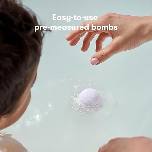 Frida Baby Natural Sleep Bath Bombs, Lavender Essential Oil Bath Bombs for Bedtime, Relaxing & Calming Shower Bombs with Aromatherapy Oil for Better Sleep thumbnail 5