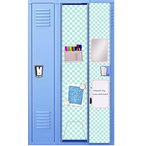Svartur Magnetic Locker Accessories for Girls with Magnetic whiteboard, Locker Mirror and Magnetic Pen Holder, Pink Locker Decoration for School Locker, Back to School Essentials - Pink thumbnail 5