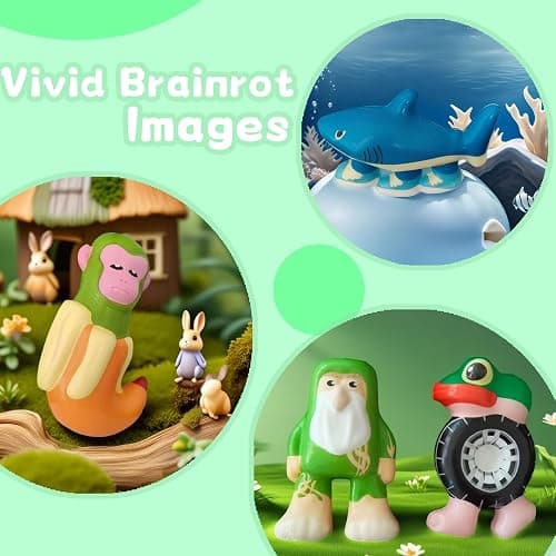 16Pcs Italian Brainrot Slow Squishy Bulk, Tralalero Tralala Stress Relief Sensory Items, Meme-Inspired Funny Animal Shapes, Party Favors & Relaxation Gifts thumbnail 3