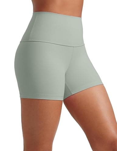 CRZ YOGA Butterluxe Biker Shorts 4'' - High Waisted Booty Workout Volleyball Yoga Womens Spandex - Image 1